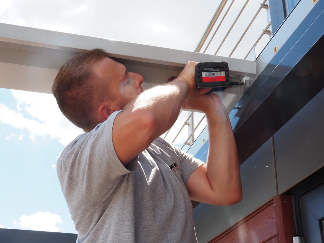 Montaż Pergoli Bioklimatycznej