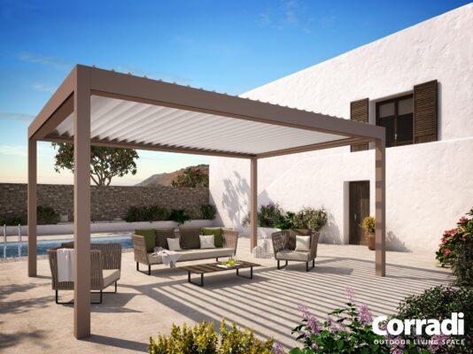 Pergola przy domu